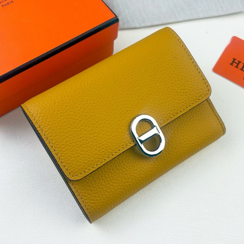 Hermès Togo Calfskin Wallet with Palladium Lock and Multi Slot Detail 에르메스 토고 카프스킨 팔라듐 락 멀티 슬롯 지갑 231 13.5cm