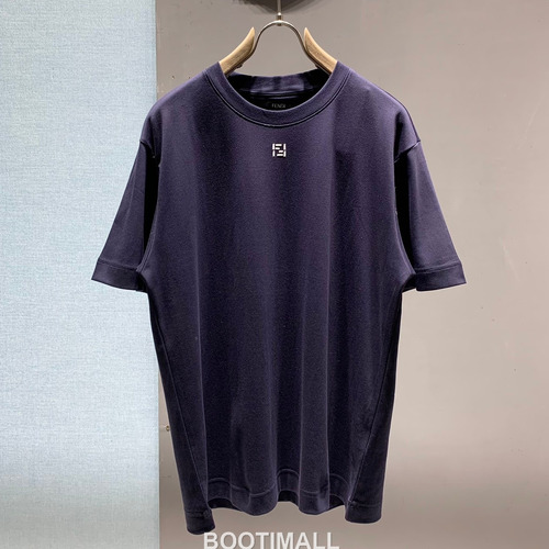 Fendi SS26 FF Selleria Embroidered Cotton T-Shirt 펜디 SS26 FF 셀러리아 자수 코튼 티셔츠