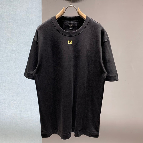 Fendi SS26 FF Selleria Embroidered Cotton T-Shirt 펜디 SS26 FF 셀러리아 자수 코튼 티셔츠