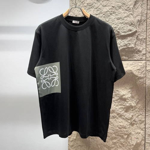 Loewe SS26 Anagram Print Sorona Cotton T-Shirt 로에베 SS26 아나그램 프린트 소로나 코튼 티셔츠 CCA1601