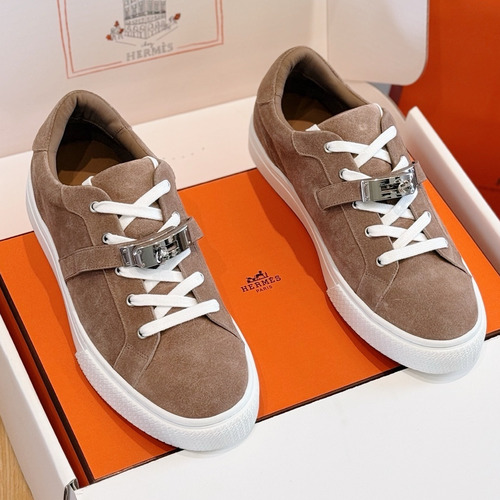 Hermes Freestyle Calfskin Epsom Leather High Sneakers with Saddle Stud Detail 에르메스 프리스타일 카프스킨 엡솜 레더 하이 스니커즈 새들 스터드 디테일 7F03042 3cm