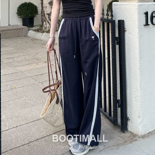 Dior 2026 S/S Linen Blend Pants Straight Fit Lace Detail 디올 린넨 블렌드 팬츠 스트레이트 핏 레이스 디테일