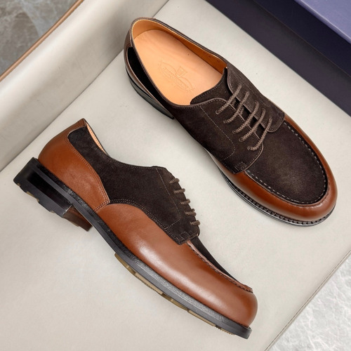 J.M.Weston Classic Calfskin Leather Lace-Up Dress Shoes with Combination Sole Detail 제이엠웨스턴 클래식 카프스킨 레더 레이스업 드레스 슈즈 2.5cm