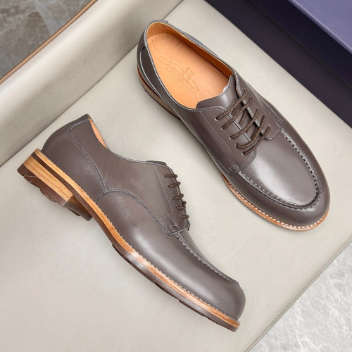 J.M.Weston Classic Calfskin Leather Lace-Up Dress Shoes with Combination Sole Detail 제이엠웨스턴 클래식 카프스킨 레더 레이스업 드레스 슈즈 2.5cm
