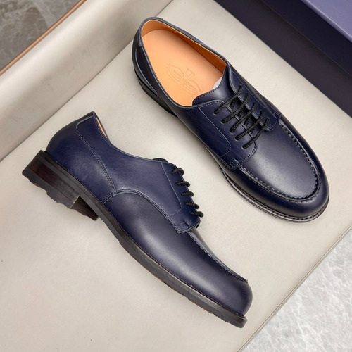 J.M.Weston Classic Calfskin Leather Lace-Up Dress Shoes with Combination Sole Detail 제이엠웨스턴 클래식 카프스킨 레더 레이스업 드레스 슈즈 2.5cm