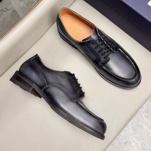J.M.Weston Classic Calfskin Leather Lace-Up Dress Shoes with Combination Sole Detail 제이엠웨스턴 클래식 카프스킨 레더 레이스업 드레스 슈즈 2.5cm