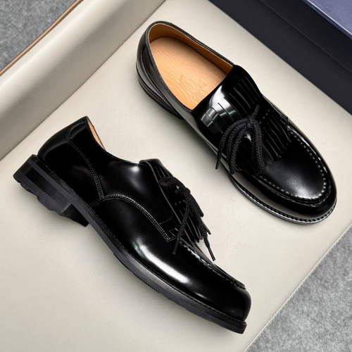 J.M.Weston Classic Calfskin Leather Lace-Up Dress Shoes with Clean Upper Detail 제이엠웨스턴 클래식 카프스킨 레더 레이스업 드레스 슈즈 2.5cm