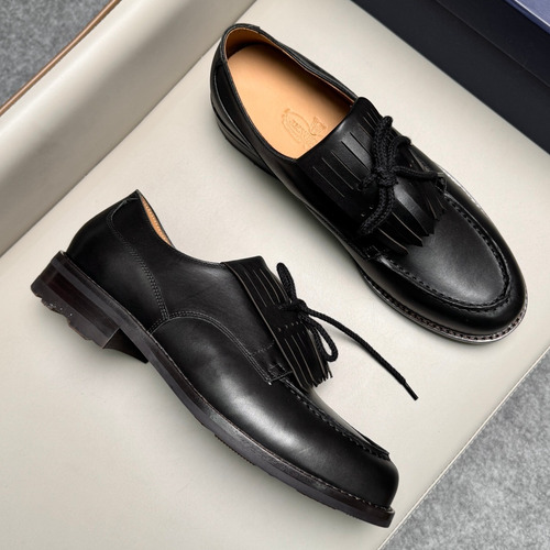 J.M.Weston Classic Calfskin Leather Lace-Up Dress Shoes with Clean Upper Detail 제이엠웨스턴 클래식 카프스킨 레더 레이스업 드레스 슈즈 2.5cm