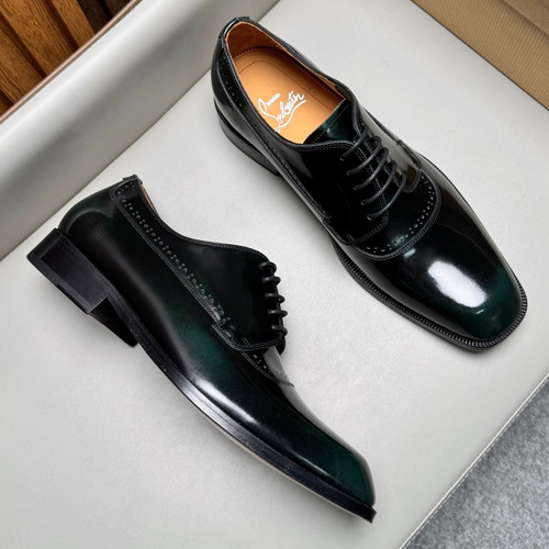 Christian Louboutin Calfskin Leather Loafer Shoes with Red Sole Detail 크리스찬루부탱 카프스킨 레더 로퍼 슈즈 2.5cm