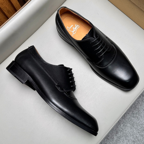 Christian Louboutin Calfskin Leather Loafer Shoes with Red Sole Detail 크리스찬루부탱 카프스킨 레더 로퍼 슈즈 2.5cm