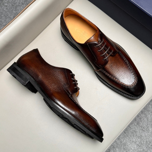 J.M.Weston Classic Calfskin Leather Lace-Up Dress Shoes with Lightweight Sole Detail 제이엠웨스턴 클래식 카프스킨 레더 레이스업 드레스 슈즈 2.5cm