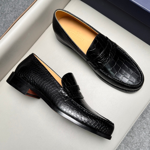 J.M.Weston Classic Embossed Calfskin Leather Lace-Up Dress Shoes with Leather Sole Detail 제이엠웨스턴 클래식 엠보싱 카프스킨 레더 레이스업 드레스 슈즈 2.5cm