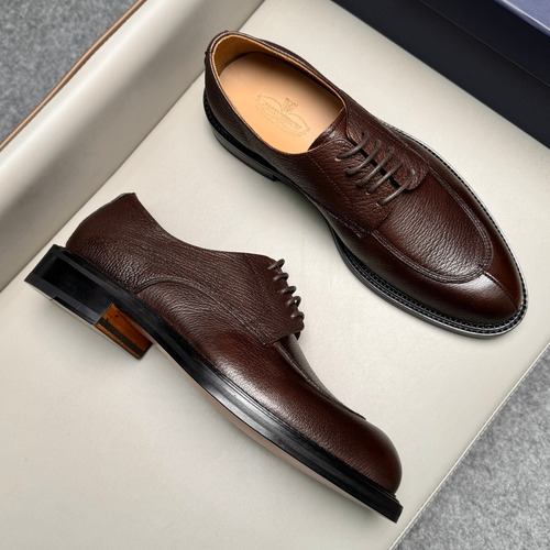 J.M.Weston Classic Calfskin Leather Lace-Up Dress Shoes with Leather Sole Detail 제이엠웨스턴 클래식 카프스킨 레더 레이스업 드레스 슈즈 2.5cm
