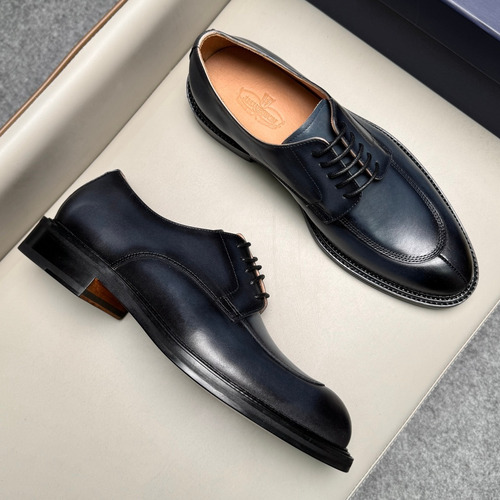 J.M.Weston Classic Calfskin Leather Lace-Up Dress Shoes with Leather Sole Detail 제이엠웨스턴 클래식 카프스킨 레더 레이스업 드레스 슈즈 2.5cm