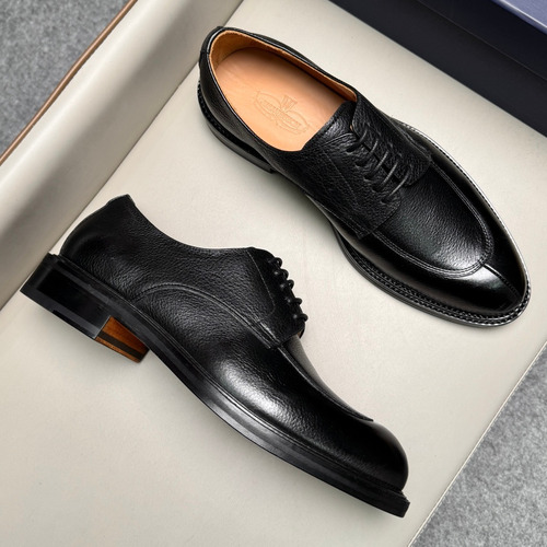 J.M.Weston Classic Calfskin Leather Lace-Up Dress Shoes with Leather Sole Detail 제이엠웨스턴 클래식 카프스킨 레더 레이스업 드레스 슈즈 2.5cm