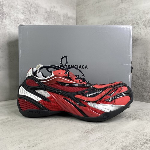 Balenciaga Soleless Mesh Nylon Layered Sneakers with Staple Detail 발렌시아가 솔리스 메쉬 나일론 레이어드 스니커즈 스테이플 디테일 3cm