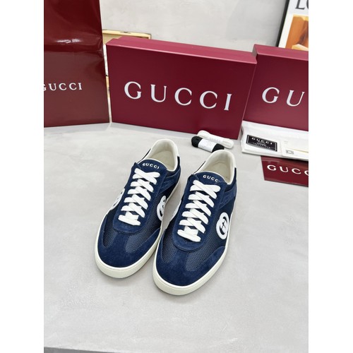 Gucci German Trainer Calfskin Leather Mesh Low Sneakers with Embossed Logo TPU Sole Detail 구찌 저먼 트레이너 카프스킨 레더 메쉬 로우 스니커즈 엠보싱 로고 TPU 솔 디테일 3cm