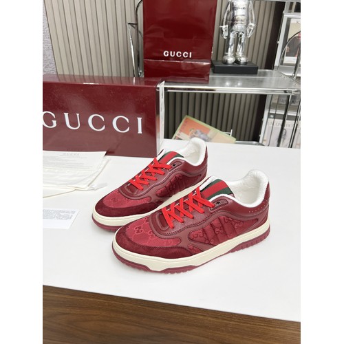 Gucci Double G Calfskin Leather High Low Sneakers with Distressed Cutout Panel TPU Sole Detail 구찌 더블G 카프스킨 레더 하이로우 스니커즈 디스트레스드 컷아웃 패널 TPU 솔 디테일 3cm