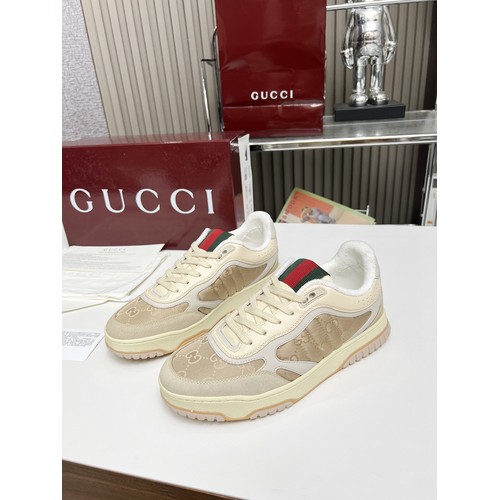 Gucci Double G Calfskin Leather High Low Sneakers with Distressed Cutout Panel TPU Sole Detail 구찌 더블G 카프스킨 레더 하이로우 스니커즈 디스트레스드 컷아웃 패널 TPU 솔 디테일 3cm