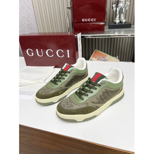 Gucci Double G Calfskin Leather High Low Sneakers with Distressed Cutout Panel TPU Sole Detail 구찌 더블G 카프스킨 레더 하이로우 스니커즈 디스트레스드 컷아웃 패널 TPU 솔 디테일 3cm