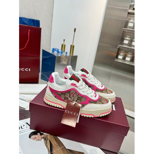 Gucci Double G Calfskin Leather High Low Sneakers with Distressed Cutout Panel TPU Sole Detail 구찌 더블G 카프스킨 레더 하이로우 스니커즈 디스트레스드 컷아웃 패널 TPU 솔 디테일 3cm