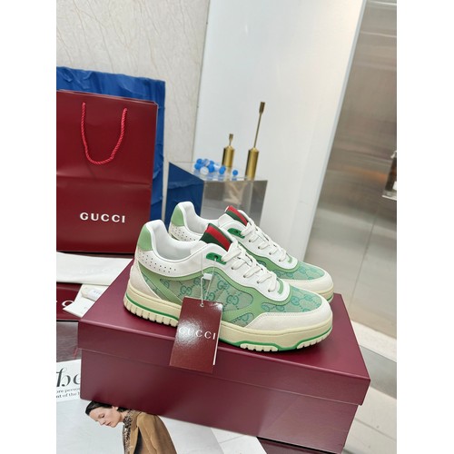Gucci Double G Calfskin Leather High Low Sneakers with Distressed Cutout Panel TPU Sole Detail 구찌 더블G 카프스킨 레더 하이로우 스니커즈 디스트레스드 컷아웃 패널 TPU 솔 디테일 3cm