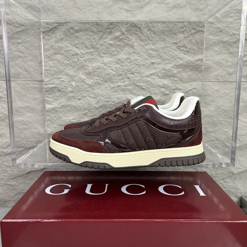 Gucci Double G Calfskin Leather High Low Sneakers with Distressed Cutout Panel TPU Sole Detail 구찌 더블G 카프스킨 레더 하이로우 스니커즈 디스트레스드 컷아웃 패널 TPU 솔 디테일 3cm