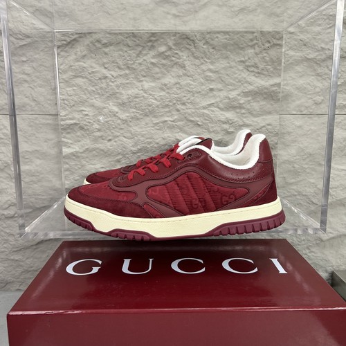Gucci Double G Calfskin Leather High Low Sneakers with Distressed Cutout Panel TPU Sole Detail 구찌 더블G 카프스킨 레더 하이로우 스니커즈 디스트레스드 컷아웃 패널 TPU 솔 디테일 3cm