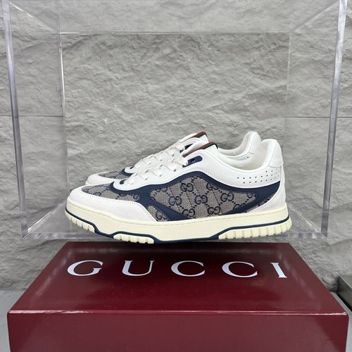 Gucci Double G Calfskin Leather High Low Sneakers with Distressed Cutout Panel TPU Sole Detail 구찌 더블G 카프스킨 레더 하이로우 스니커즈 디스트레스드 컷아웃 패널 TPU 솔 디테일 3cm