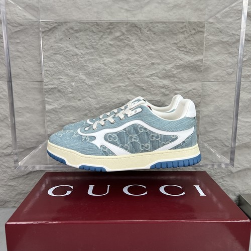 Gucci Double G Calfskin Leather High Low Sneakers with Distressed Cutout Panel TPU Sole Detail 구찌 더블G 카프스킨 레더 하이로우 스니커즈 디스트레스드 컷아웃 패널 TPU 솔 디테일 3cm