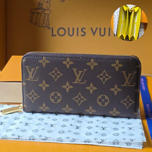 Louis Vuitton Zippy Monogram Canvas Long Wallet with Zip Around Detail 루이비통 지피 모노그램 캔버스 장지갑 지퍼어라운드 M28277 19.5cm