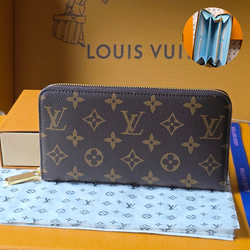 Louis Vuitton Zippy Monogram Canvas Long Wallet with Zip Around Detail 루이비통 지피 모노그램 캔버스 장지갑 지퍼어라운드 M28278 19.5cm