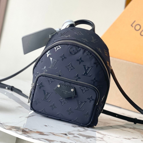 Louis Vuitton Palm Springs Mini Nylon Backpack with Front Zip Pocket Detail 루이비통 팜스프링스 미니 나일론 백팩 프론트지퍼 M11780 17cm