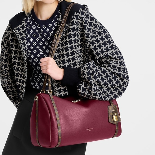 Louis Vuitton Express Small Cowhide Leather Top Handle Tote Bag with Zip Closure Detail 루이비통 익스프레스 스몰 카우하이드 레더 토트백 지퍼클로저 M27689 17cm