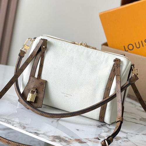 Louis Vuitton Express Small Cowhide Leather Top Handle Tote Bag with Zip Closure Detail 루이비통 익스프레스 스몰 카우하이드 레더 토트백 지퍼클로저 M29392 17cm