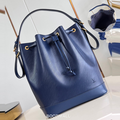 Louis Vuitton Noé MM Epi Calfskin Leather Bucket Bag with Drawstring Detail 루이비통 노에 MM 에피 카프스킨 버킷백 드로스트링 M24932 27cm