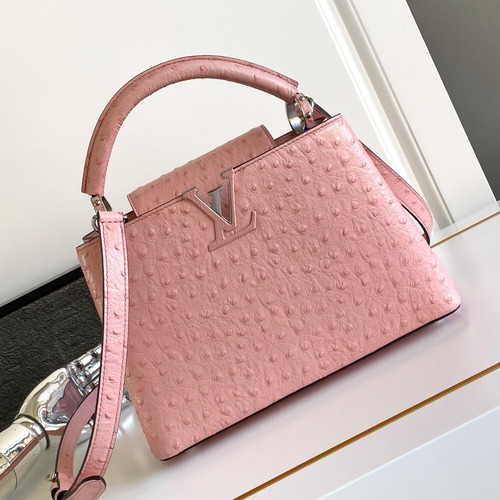 Louis Vuitton Dauphine PM Monogram Empreinte Leather Shoulder Bag with LV Lock Detail 루이비통 도핀 PM 모노그램 앙프렝뜨 숄더백 LV락 M24714 27cm