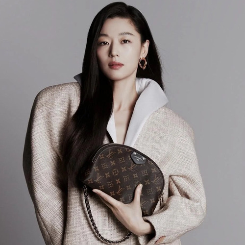 Louis Vuitton Be Alma Monogram Canvas Leather Clutch Shoulder Bag with Chain Detail 루이비통 비 알마 모노그램 캔버스 레더 클러치 숄더백 체인디테일 M12996 27cm