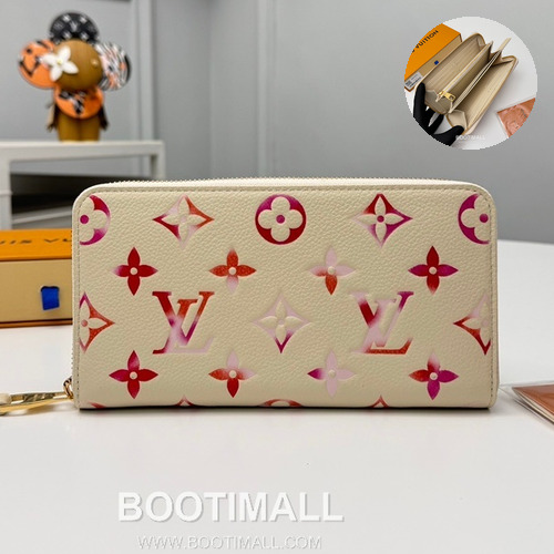 Louis Vuitton Zippy Lambskin Leather Long Wallet with Zip Around Detail 루이비통 지피 램스킨 레더 장지갑 집어라운드 M83505 19.5cm