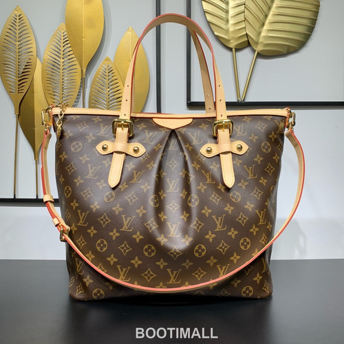 Louis Vuitton Palermo GM Monogram Canvas Tote Shoulder Bag with Zip Chain Detail 루이비통 팔레르모 GM 모노그램 캔버스 토트 숄더백 지퍼체인 M40146 45cm