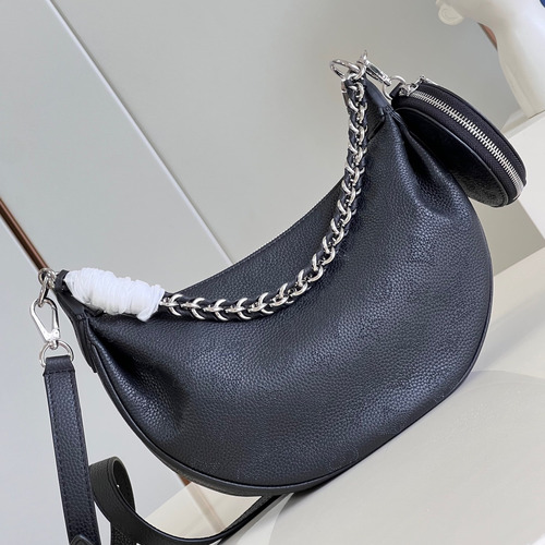 Louis Vuitton Baia PM Mahina Perforated Leather Shoulder Bag with Chain Handle Detail 루이비통 바이아 PM 마히나 퍼포레이티드 숄더백 체인핸들 M22959 26cm