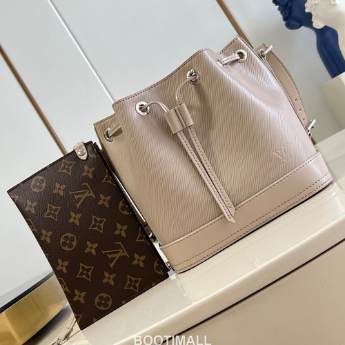 Louis Vuitton Noé BB Epi Leather Bucket Bag with Drawstring Pouch Detail 루이비통 노에 BB 에피 가죽 버킷백 드로우스트링 파우치 M12848 20cm