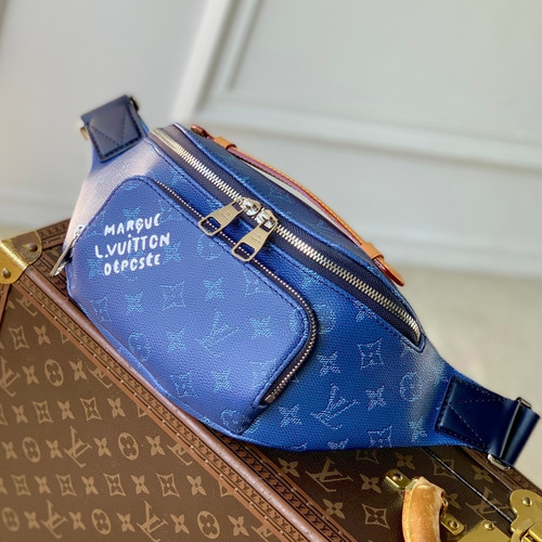 Louis Vuitton Rush Monogram Heritage Canvas Belt Bag with Logo Detail 루이비통 러시 모노그램 헤리티지 벨트백 로고디테일 M26821 30cm