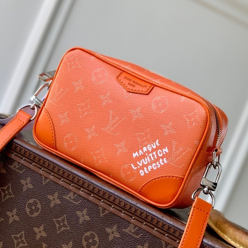 Louis Vuitton Trocadéro Mini Monogram Heritage Canvas Crossbody Bag with Leather Trim Detail 루이비통 트로카데로 미니 모노그램 헤리티지 크로스백 레더트림 M26825 20cm