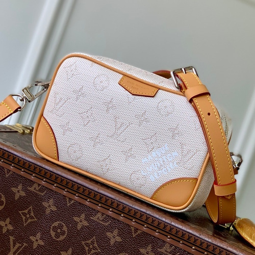 Louis Vuitton Trocadéro Mini Monogram Heritage Canvas Crossbody Bag with Leather Trim Detail 루이비통 트로카데로 미니 모노그램 헤리티지 크로스백 레더트림 M26825 20cm