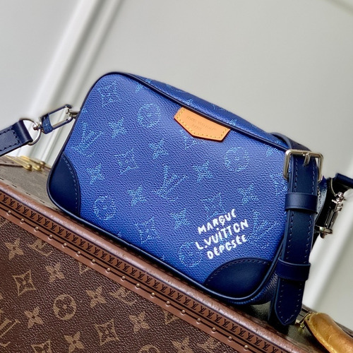 Louis Vuitton Trocadéro Mini Monogram Heritage Canvas Crossbody Bag with Leather Trim Detail 루이비통 트로카데로 미니 모노그램 헤리티지 크로스백 레더트림 M26825 20cm
