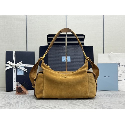 Prada Re-Nylon Calfskin Backpack with Multi Pocket Strap Detail 프라다 리나일론 카프스킨 멀티포켓 스트랩 1BC264 32cm