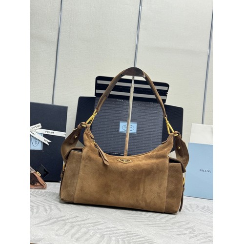 Prada Re-Nylon Calfskin Backpack with Multi Pocket Strap Detail 프라다 리나일론 카프스킨 멀티포켓 스트랩 1BC264 32cm