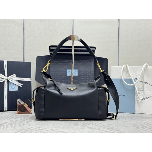 Prada Re-Nylon Suede Calfskin Backpack with Multi Pocket Strap Detail 프라다 리나일론 스웨이드 카프스킨 멀티포켓 스트랩 1BC264 32cm