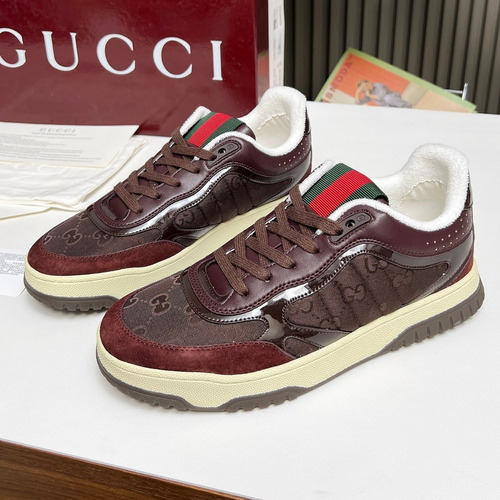 Gucci Double G Calfskin Leather High Low Sneakers with Distressed Cutout Panel TPU Sole Detail 구찌 더블G 카프스킨 레더 하이로우 스니커즈 디스트레스드 컷아웃 패널 TPU 솔 디테일 3cm